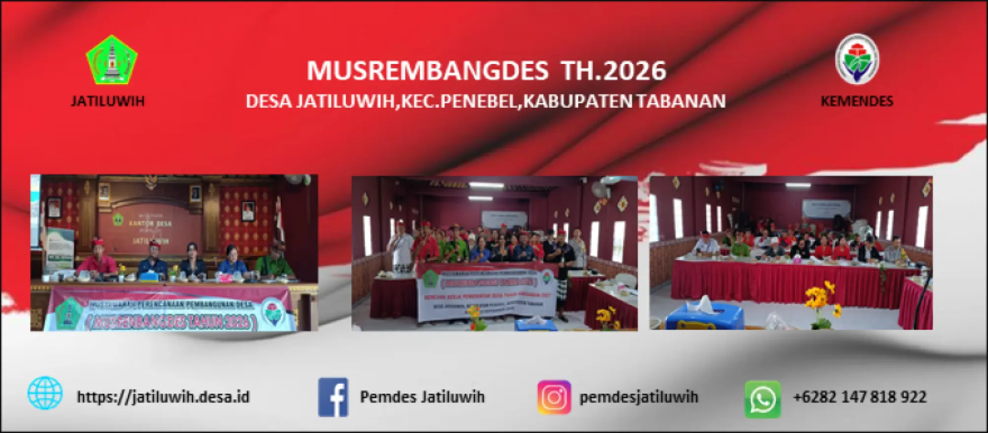 MUSYAWARAH PERENCANAAN PEMBANGUNAN DESA (MUSREMBANGDES) TAHUN 2026 DESA JATILUWIH